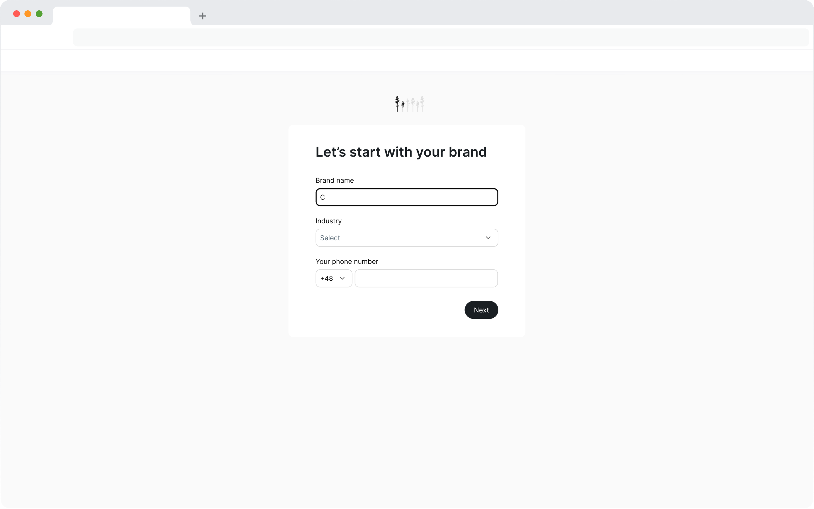 Setmore onboarding brand setup