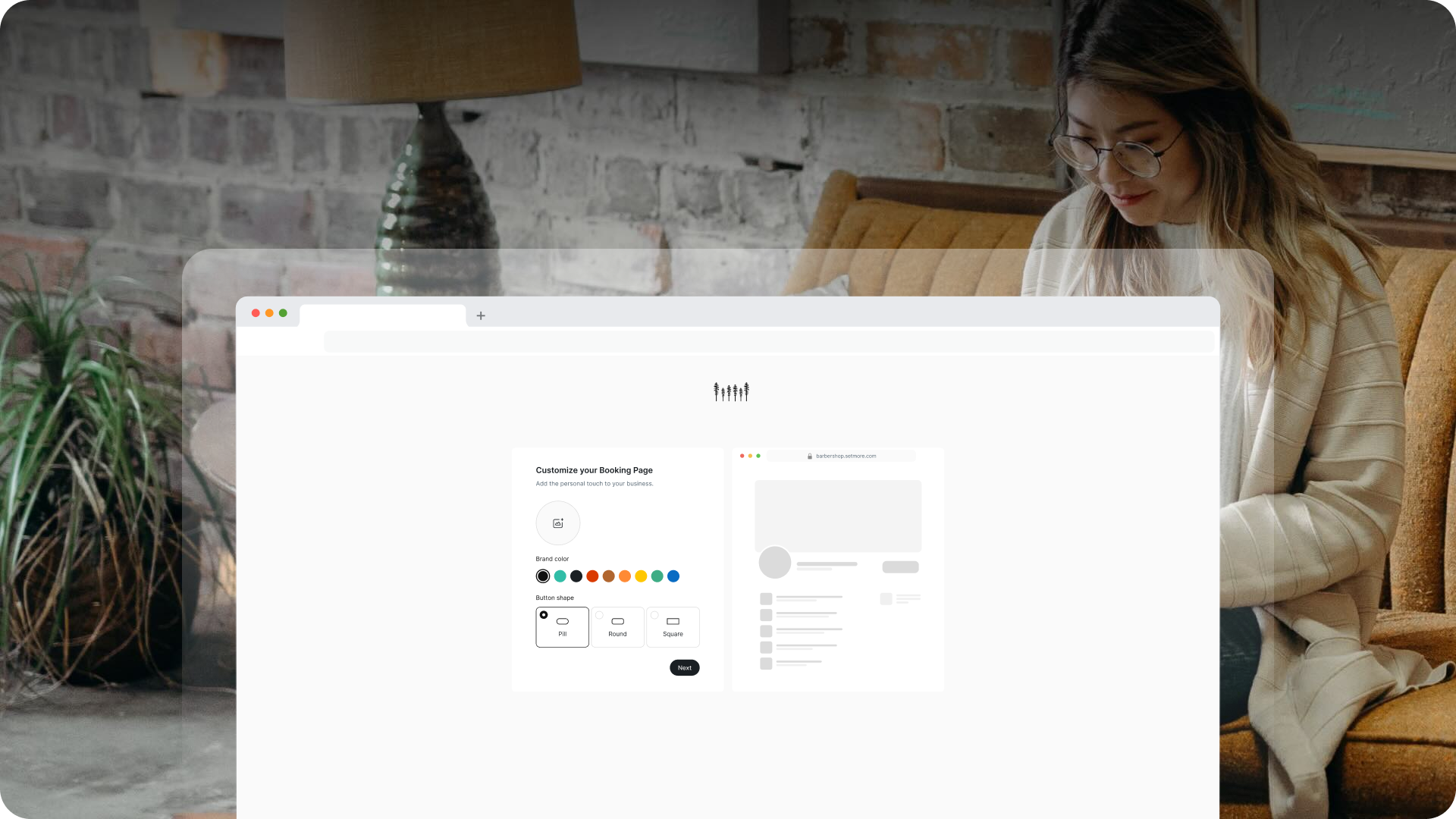 Setmore scheduling product hero